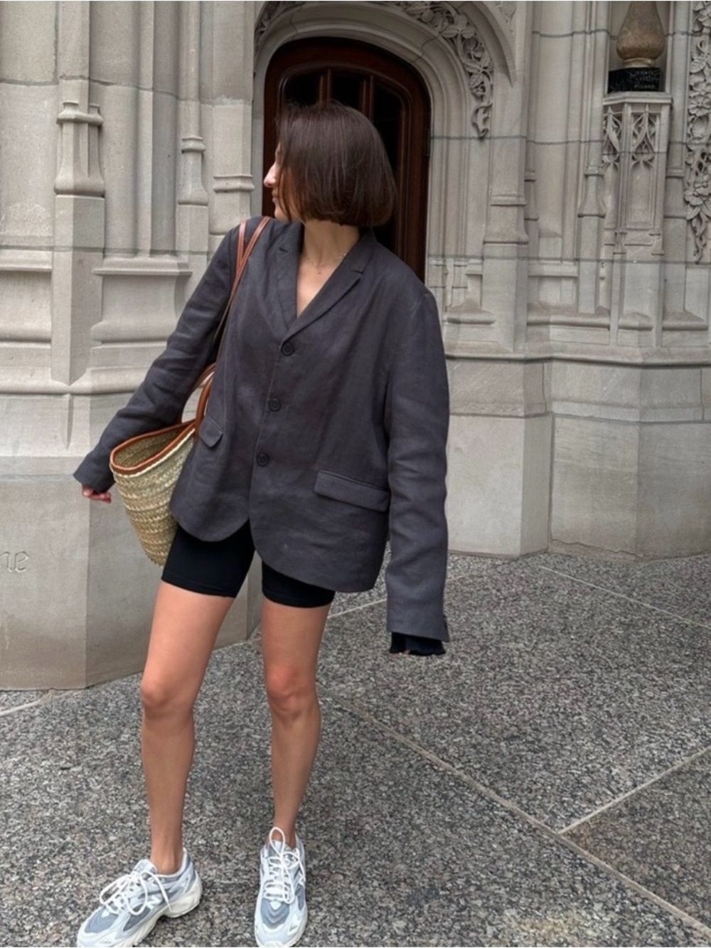Zara Linen Blazer